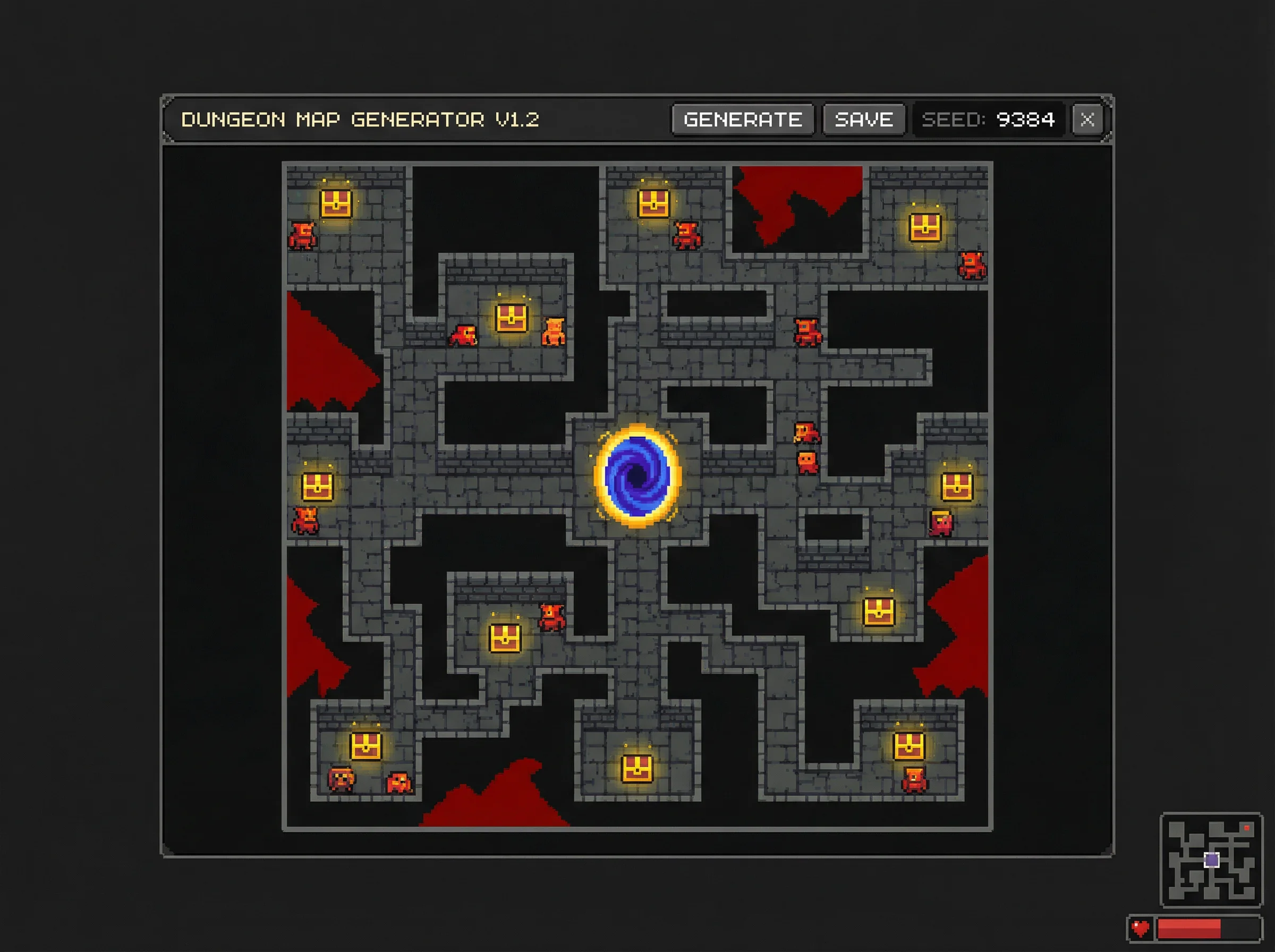 pp电子地牢生成系统 - 财神捕鱼 核心机制